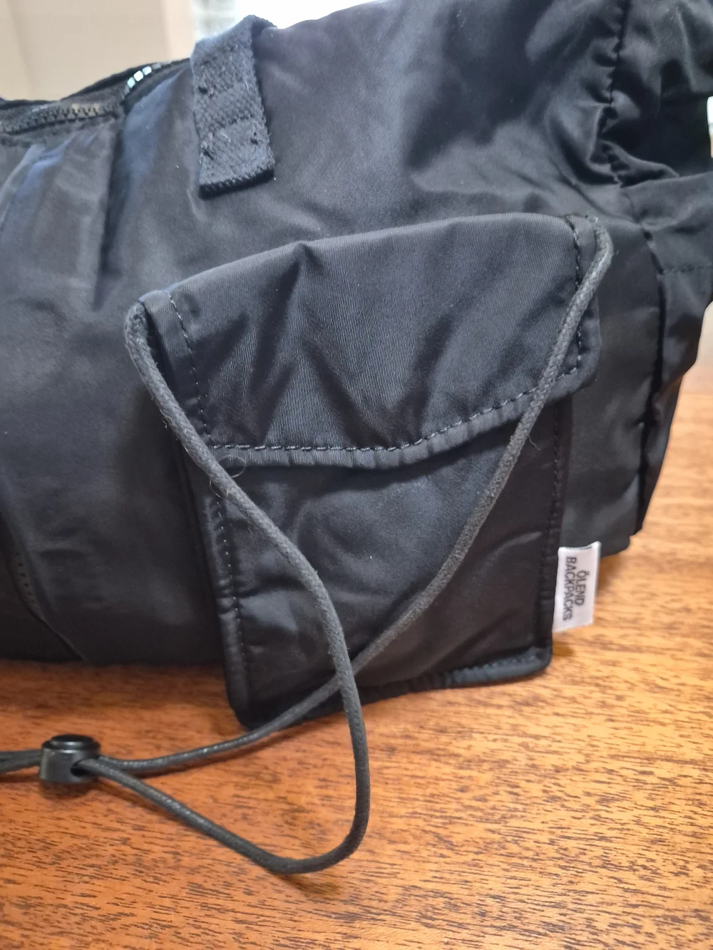 Olend Everyday Black Convertible Backpack - Lightweight Women’s  Or Men's Carry